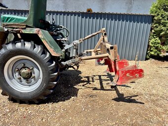 Traktor domácí výroby + příslušenství (malotraktor) - 18