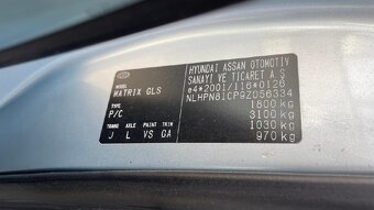 Hyundai Matrix, 1.6 BENZÍN // 2 SADY KOL //RV 2/2009 - 18