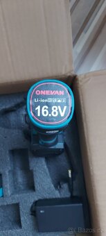 Aku MINI Rázový utahovák-vrtačka,2xAku+nabíječka,NEW. - 18