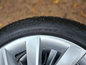 Zimní sada originálních Alu disků Škoda STRATOS –7Jx17“ - 18