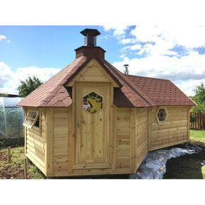 Sauna Marivox, venkovní finská sauna, barelová sauna - 18