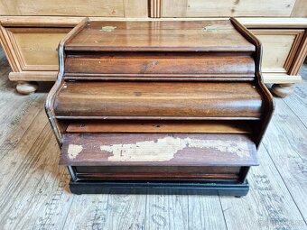 Starožitný hrací stroj, flašinet SYMPHONIA, 1890 - 18