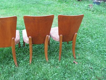 Židle lízátka / Halabala / 4ks / k renovaci - 18