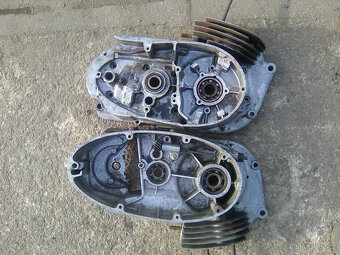 čz 175/450 - kryty řetězu,válec a bloky motoru čz 125/453 - 18