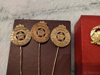 Stříbrné a mosazné odznaky, bez nehody. - 18