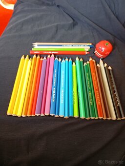 penál Herbita vybavený,vintage pouzdro - 18