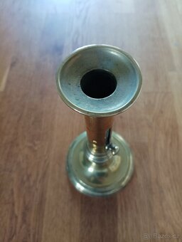 MOSAZNÝ EMPÍROVÝ SVÍCEN BIEDERMEIER Z 19. STOLETÍ Z FRANCIE - 18