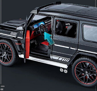 1:18 Mercedes Benz AMG GT zvuk+světla otvírací - 18