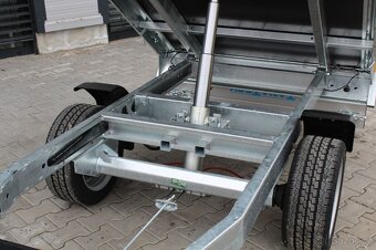 Přívěs Saris 1-str. sklápěč K1 256 150 1500kg Manu - 18