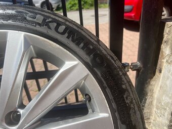 Alu Škoda/VW/Audi 225/45/17 s letními pneu - 18