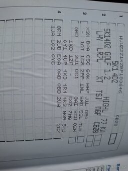 VW GOLF 6 1.2 TSI 77 KW R.2013 Alcantara TK5 2026 - 18