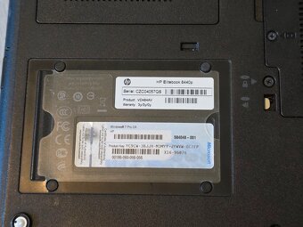Notebook HP EliteBook 8440p – kancelářský / pracovní - 18