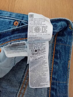 Levi's pánské džíny 501 vel. W33/L32 nové - 18