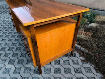 Retro designový psací stůl - Rumunsko - 60. léta - 18
