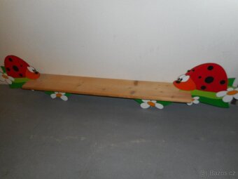 fusak, houpačka pokojová, vanička, schůdek, kočár - 18