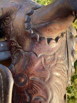 Westernové sedlo americké , nutná oprava - 18