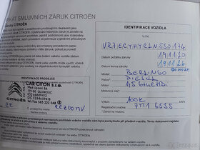 Citroen Berlingo 1,5BlueHDi,původ CZ,1.maj,záruka,DPH,34tkm - 18