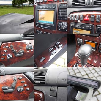 CL500, W215,5.0-225kw,Xenon,ŠÍBR,COMAND,Soft/Close,223 000km - 18