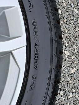 Zimní orig alu kola VW Golf 7 GTD, GTi 225/45/17 vzorek 8mm - 18