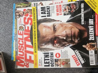 Časopisy muscle and fitness - 18