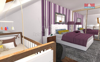 Prodej, rodinný dům 140 m2, pozemek 220 m2, Husinecká, Tábor - 18