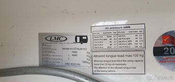 Anglický karavan LMC GEIST Xklusiv XK535 - 18