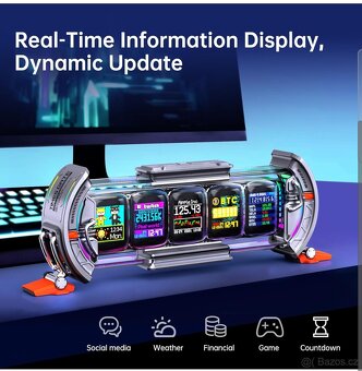 Multifunkční displej pro Apple CarPlay/AndroidAuto, Divoom - 18