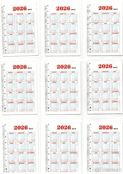 KALENDARIKY BULHARSKO 2026 - 18