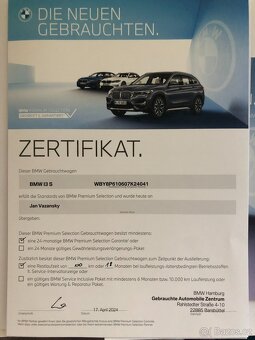 BMW I3 S, 135KW, 10/2021,40 000KM, baterie 42 KWh - 18
