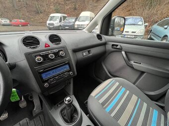 VW Caddy 1.2 TSI 77 kW 2x šoupačky 2011 klima serviska - 18
