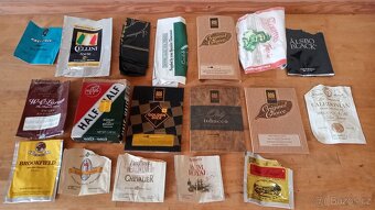 Plechovky, obaly, sáčky od tabáku, cigaret viz foto - 18