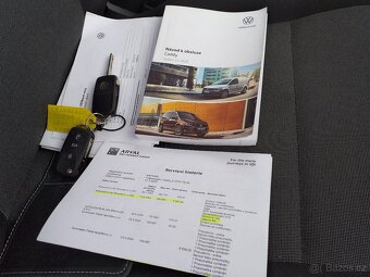 VW CADDY 2,0 TDi,75KW,KLIMA,ESP.ABS,HAGUSY,ČR,SERVISKA - 18