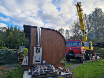 Panoramatická sauna Horizont M6 - 18