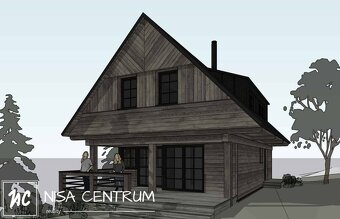 Prodej chaty 90 m², pozemek 1209 m², na okraji města Vysoké  - 18