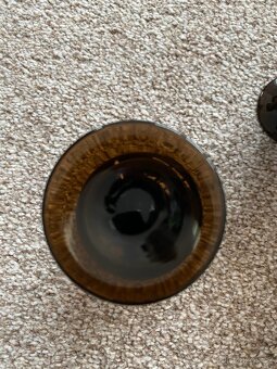 Nová sada z hutního skla - velký džbán 1 250 ml, 6 sklenic - 18