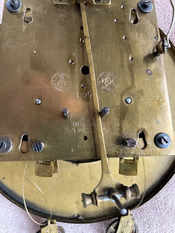 Velké 135 cm hodiny Gustav Becker. - 18