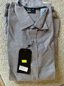 Pánské košile, trička, svetry L - více druhů - 18