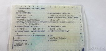 Prodám favorit 136 - 18