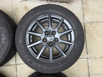 4x zimní pneu Pirelli 195/65 R15 91H + ALU disky RIAL MILANO - 18