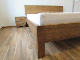 Masívna dubová posteľ Elegant + 2 stolíky zdarma, od 730€ - 18