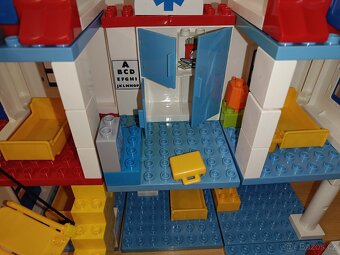 Stavebnice hasiči, policie, nemocnice - pasuje na Lego Duplo - 18