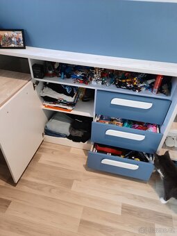 Chytrý dětský/studentský pokoj pro 2 sourozence - 18