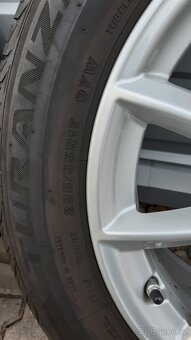 Alu kola 5x120 r17 BMW X3 letní pneu - 18