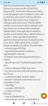 Otočná dětská autosedačka - 18