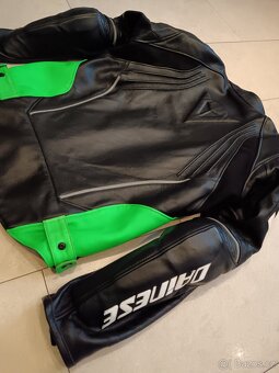 Dainese Racing-Pánská kožená moto kombinéza, dvoudílná - 18