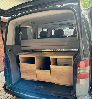 Vestavba minibus dodávka pick up kempovací vestavba - 18