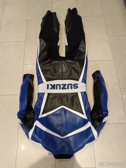 Suzuki-Pánská Dámská kožená moto kombinéza, jednodílná - 18