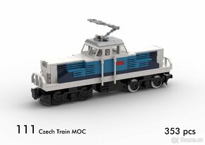 Lego vlaky - návody českých vozidel - 18