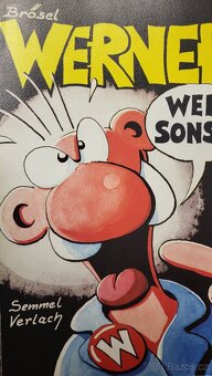 komiksy, romány a učebnice - četba v němčině - 18