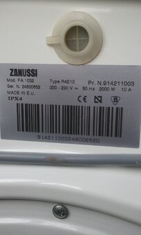 Pračka Zanussi-Aquacycle FA 1032 - 18